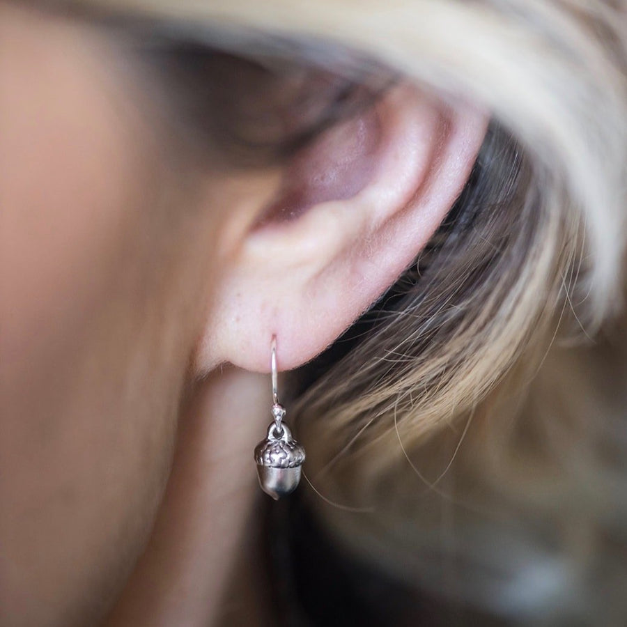 acorn earrings