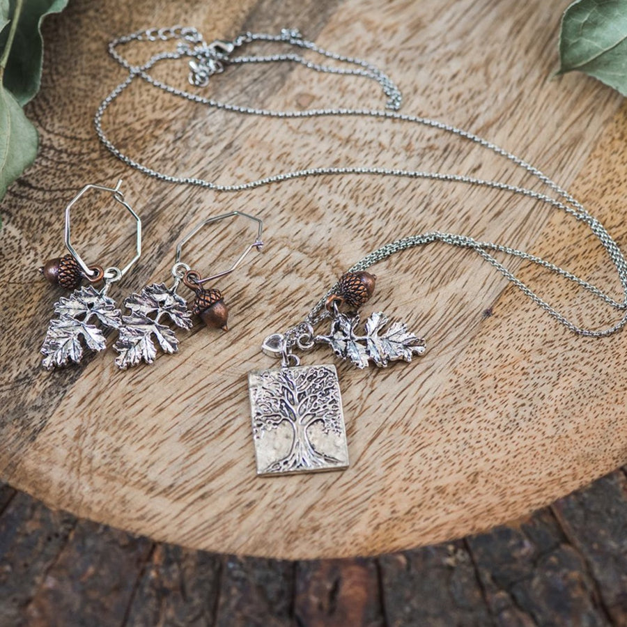 Tree of Life Mixed Charms Necklace