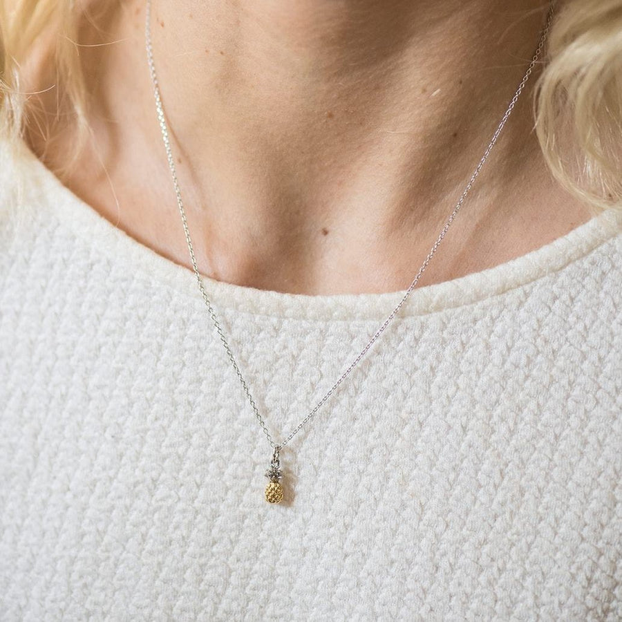 Tiny Pineapple Necklace